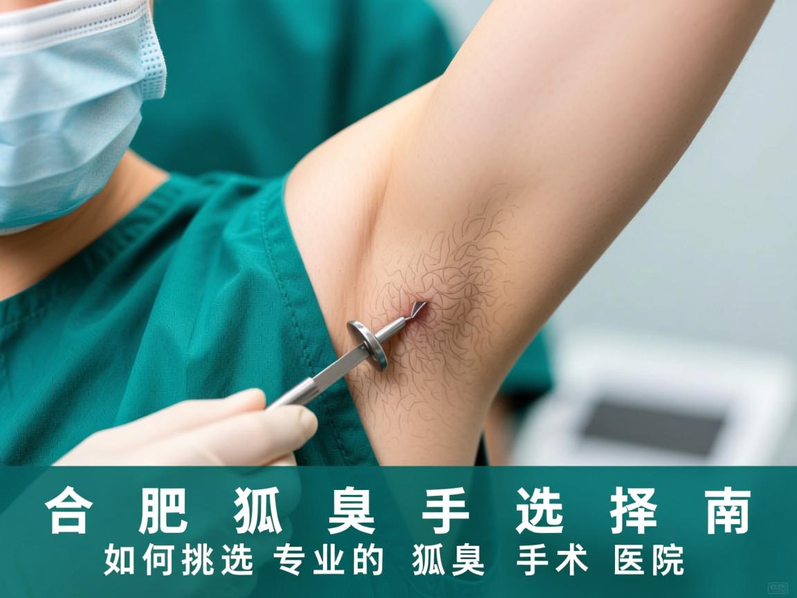 合肥狐臭手术选择指南,如何挑选专业的狐臭手术医院 合肥狐臭手术选择指南,如何挑选专业的狐臭手术医院