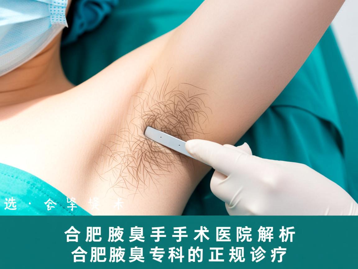 选择合肥腋臭手术医院,解析合肥腋臭专科的正规诊疗 选择合肥腋臭手术医院,解析合肥腋臭专科的正规诊疗
