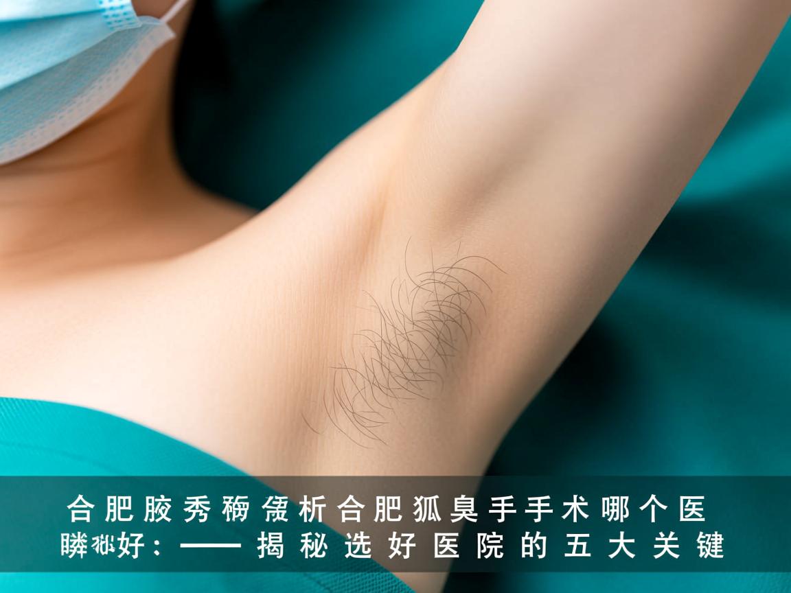 合肥腋秀解析,合肥狐臭手术哪个医院好,揭秘选好医院的五大关键 合肥腋秀解析,合肥狐臭手术哪个医院好,揭秘选好医院的五大关键