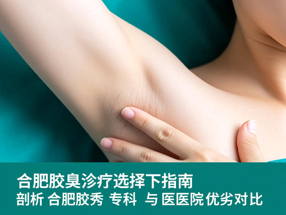 合肥腋臭诊疗选择指南,剖析合肥腋秀专科与医院优劣对比 合肥腋臭诊疗选择指南,剖析合肥腋秀专科与医院优劣对比