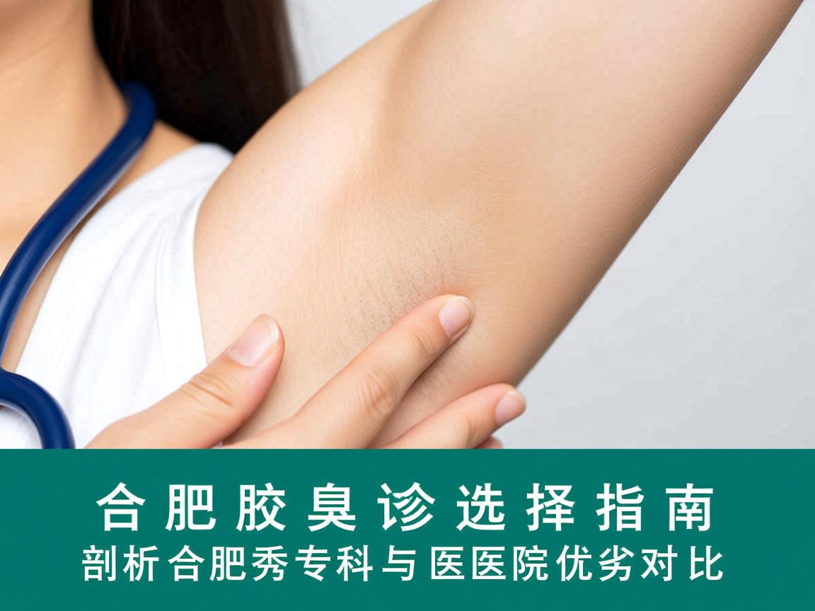 合肥腋臭诊疗选择指南,剖析合肥腋秀专科与医院优劣对比 合肥腋臭诊疗选择指南,剖析合肥腋秀专科与医院优劣对比