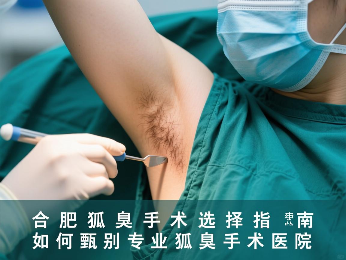 合肥狐臭手术选择指南,如何甄别专业狐臭手术医院 合肥狐臭手术选择指南,如何甄别专业狐臭手术医院
