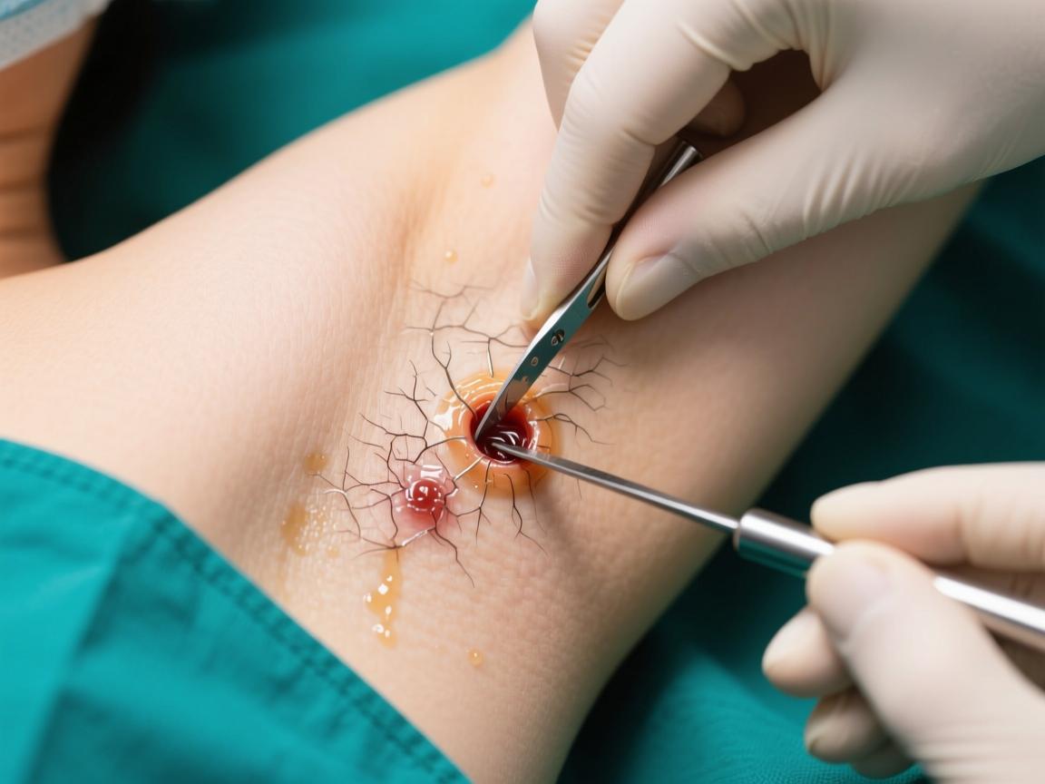 小切口潜行汗腺清除术,详解腋臭根治术式的优势与护理 小切口潜行汗腺清除术,详解腋臭根治术式的优势与护理