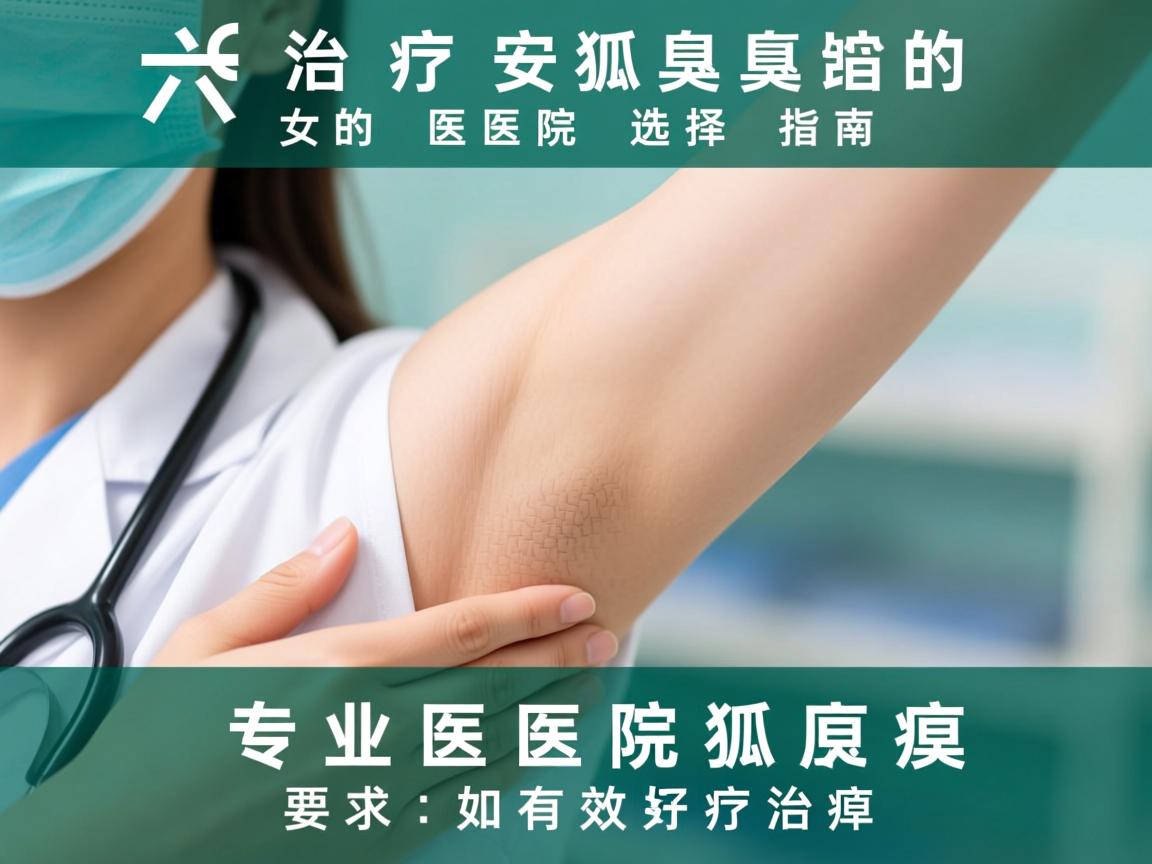 六安治疗狐臭的医院选择指南,专业医院如何有效治疗狐臭 六安治疗狐臭的医院选择指南,专业医院如何有效治疗狐臭
