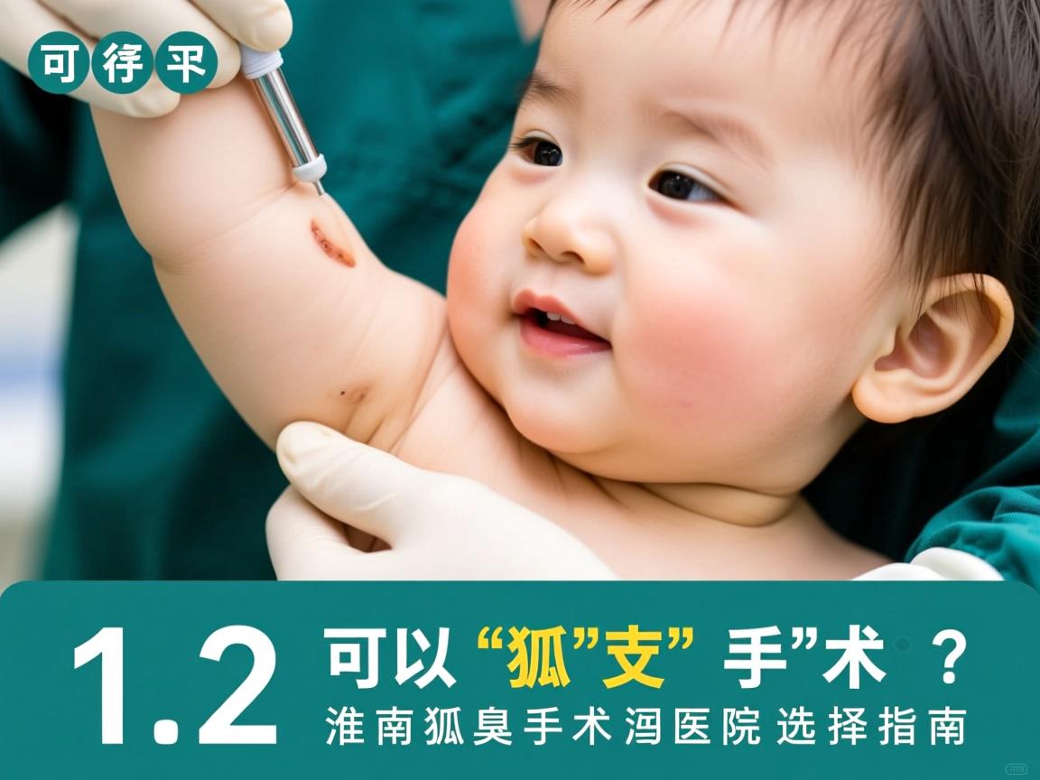 12岁可以狐臭手术吗？淮南狐臭手术医院选择指南