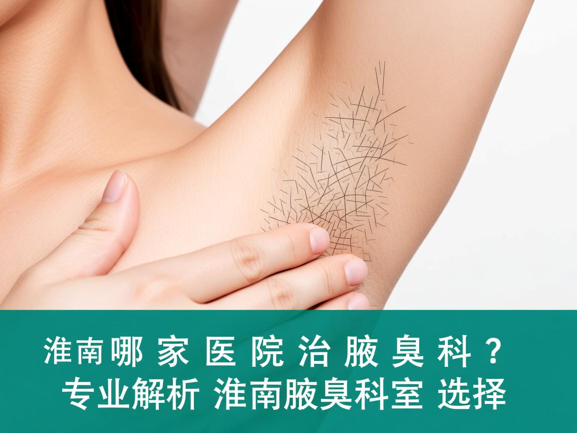 淮南哪家医院治腋臭科？专业解析淮南腋臭科室选择