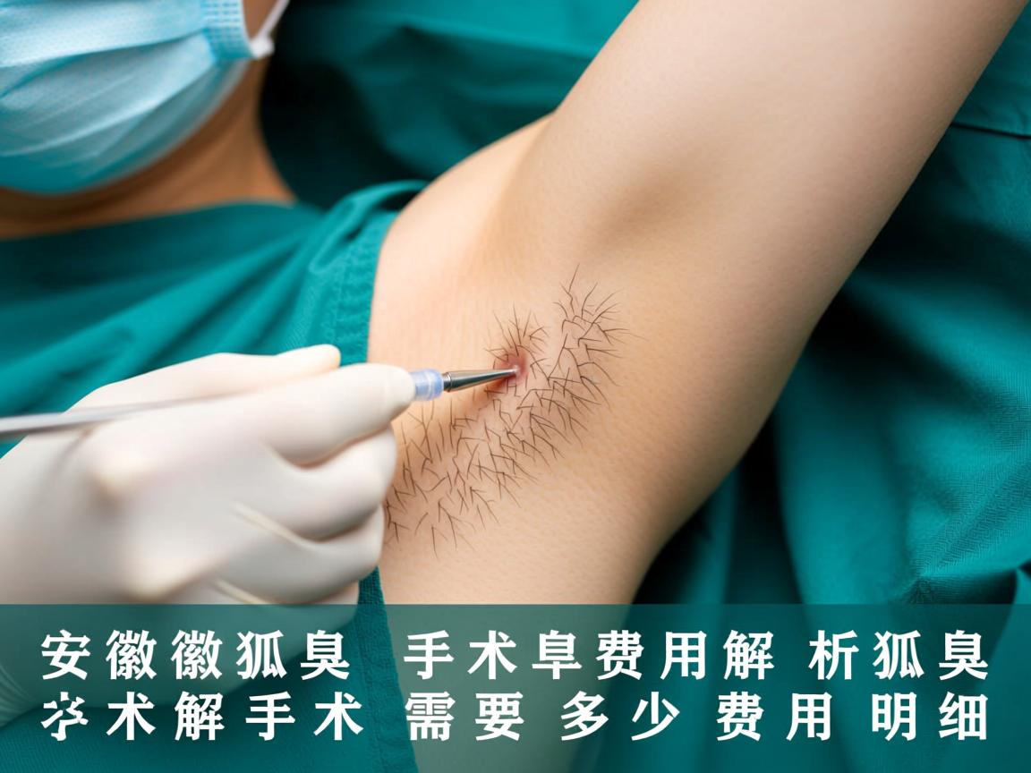 安徽狐臭手术费用解析，狐臭手术需要多少费用明细