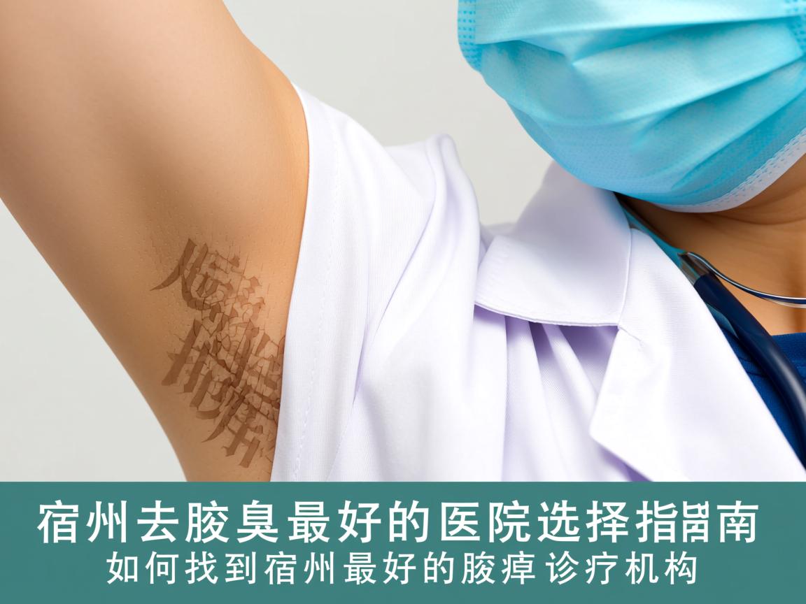宿州去腋臭最好的医院选择指南,如何找到宿州最好的腋臭诊疗机构 宿州去腋臭最好的医院选择指南,如何找到宿州最好的腋臭诊疗机构