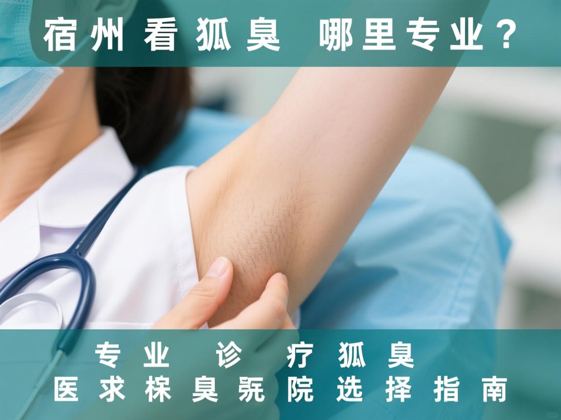 宿州看狐臭哪里专业?专业诊疗狐臭医院选择指南 宿州看狐臭哪里专业?专业诊疗狐臭医院选择指南