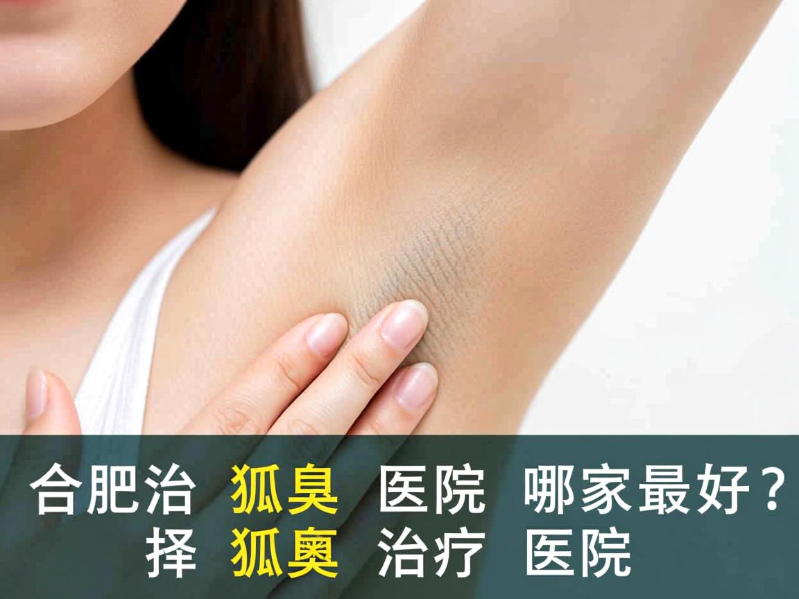 合肥治疗狐臭医院哪家最好?深度解析如何选择最好的狐臭治疗医院 合肥治疗狐臭医院哪家最好?深度解析如何选择最好的狐臭治疗医院