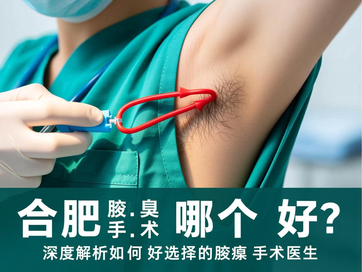 合肥腋臭手术哪个医生好?深度解析如何选择好的腋臭手术医生 合肥腋臭手术哪个医生好?深度解析如何选择好的腋臭手术医生