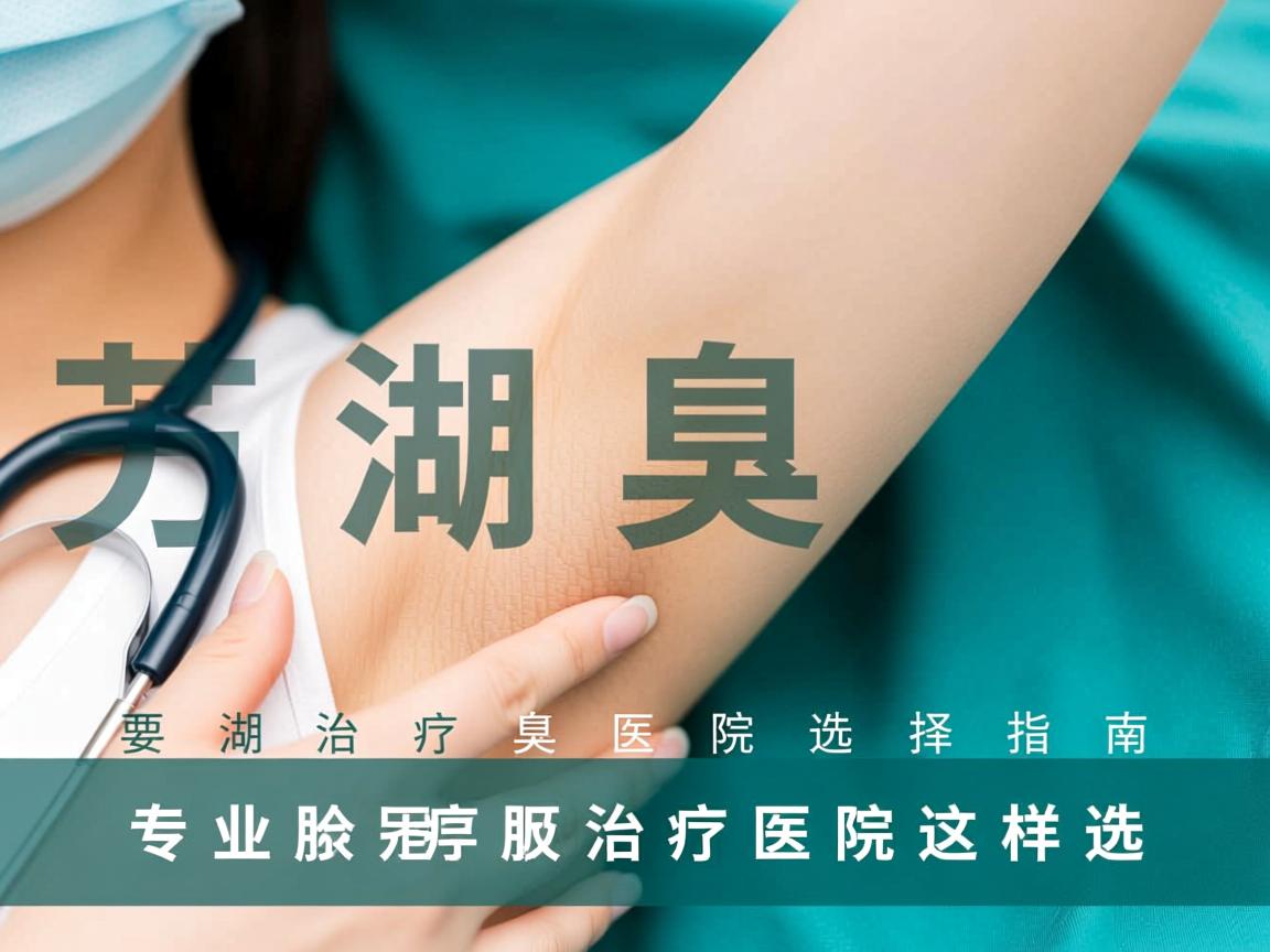 芜湖治疗腋臭医院选择指南,专业腋臭治疗医院这样选 芜湖治疗腋臭医院选择指南,专业腋臭治疗医院这样选