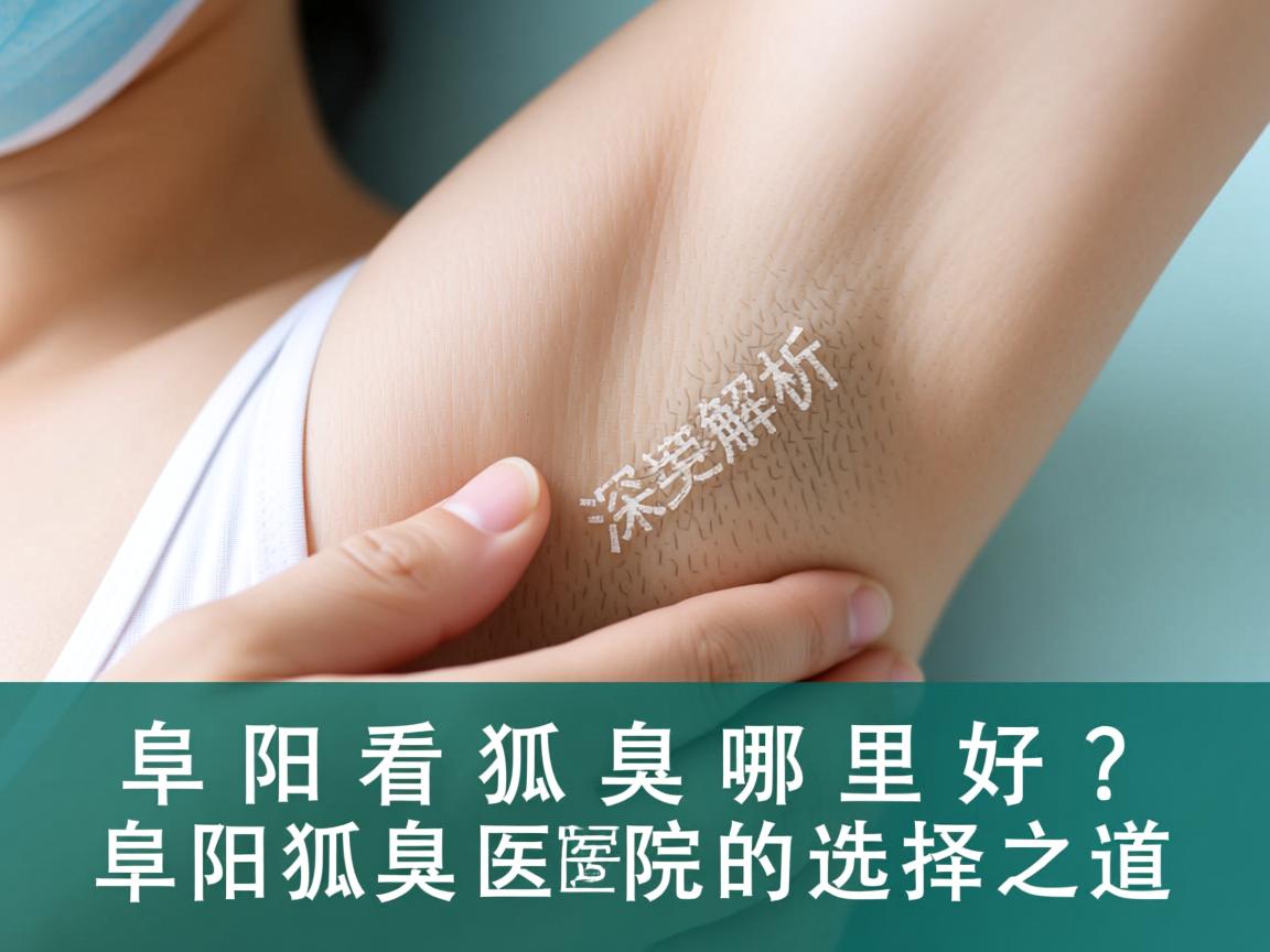 阜阳看狐臭哪里好?深度解析阜阳狐臭医院的选择之道 阜阳看狐臭哪里好?深度解析阜阳狐臭医院的选择之道