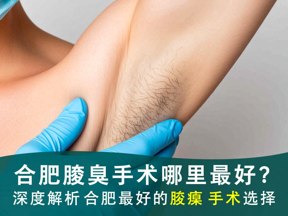 合肥腋臭手术哪里最好?深度解析合肥最好的腋臭手术选择 合肥腋臭手术哪里最好?深度解析合肥最好的腋臭手术选择