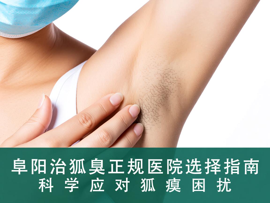 阜阳治狐臭正规医院选择指南，科学应对狐臭困扰