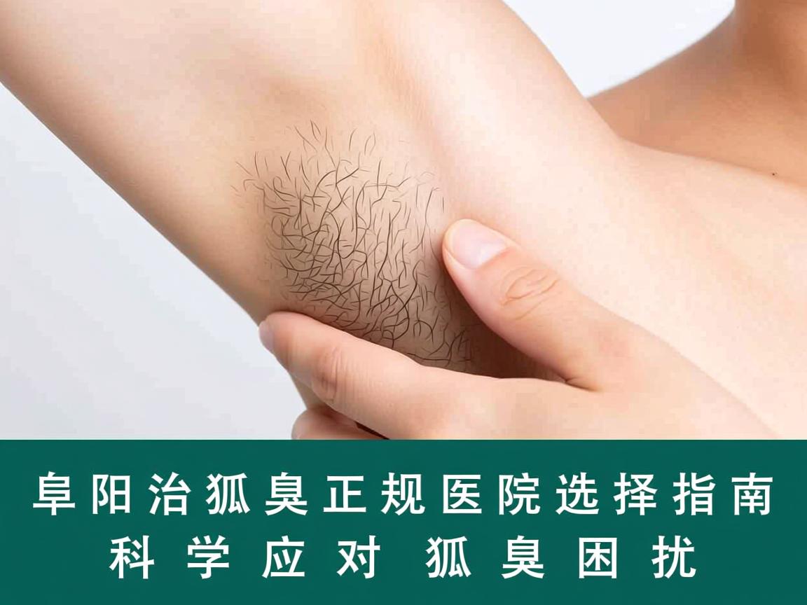 阜阳治狐臭正规医院选择指南，科学应对狐臭困扰