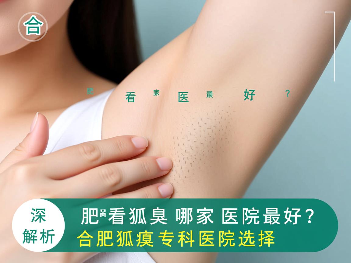 合肥看狐臭哪家医院最好？深度解析合肥狐臭专科医院选择