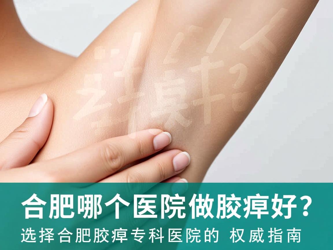 合肥哪个医院做腋臭好？选择合肥腋臭专科医院的权威指南