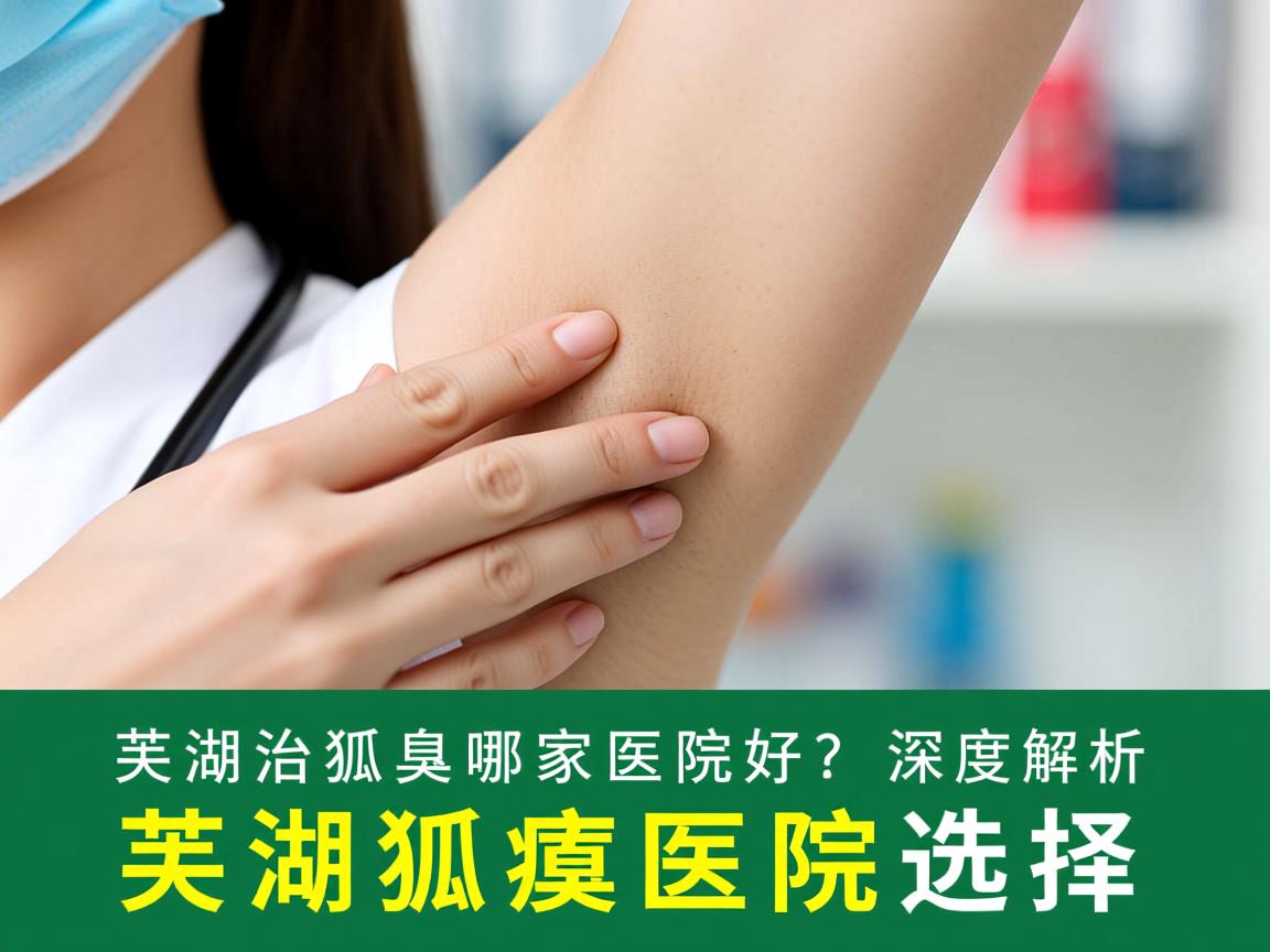 芜湖治狐臭哪家医院好？深度解析芜湖狐臭医院选择