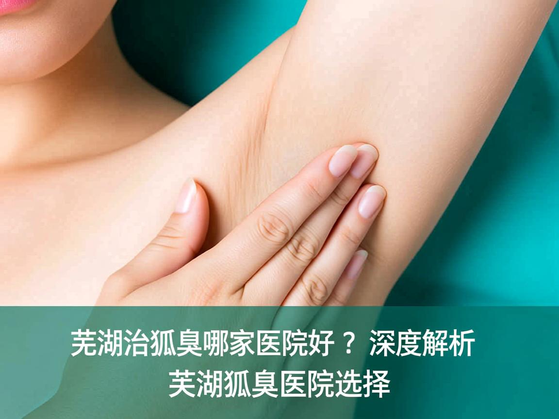 芜湖治狐臭哪家医院好？深度解析芜湖狐臭医院选择