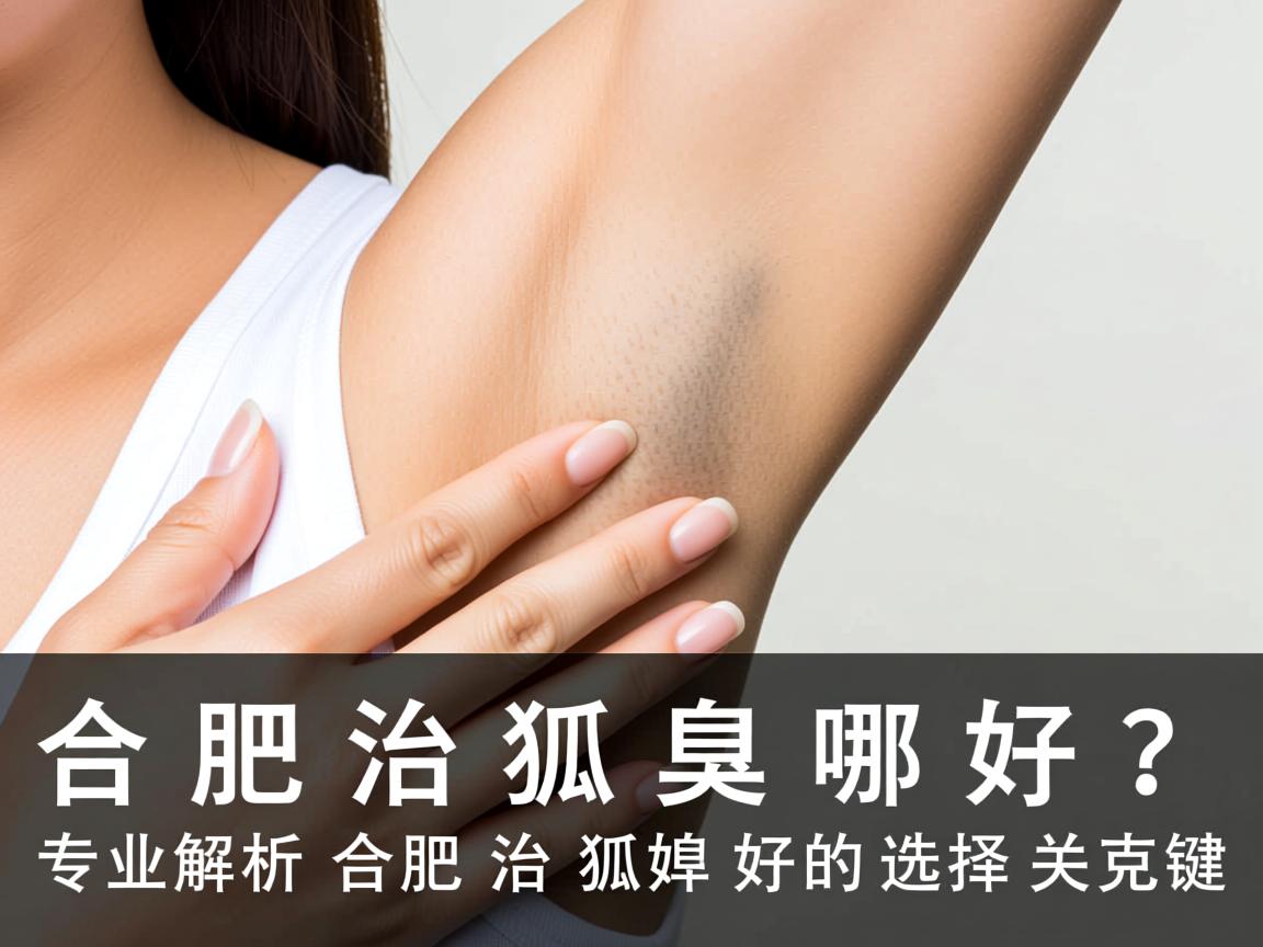 合肥治狐臭哪好？专业解析合肥治狐臭好的选择关键