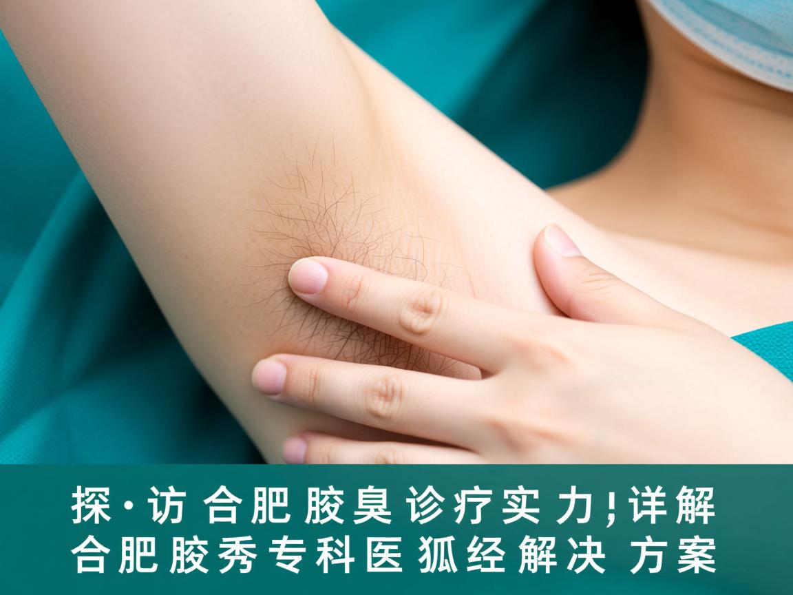 探访合肥腋臭诊疗实力,详解合肥腋秀专科的狐臭解决方案 探访合肥腋臭诊疗实力,详解合肥腋秀专科的狐臭解决方案