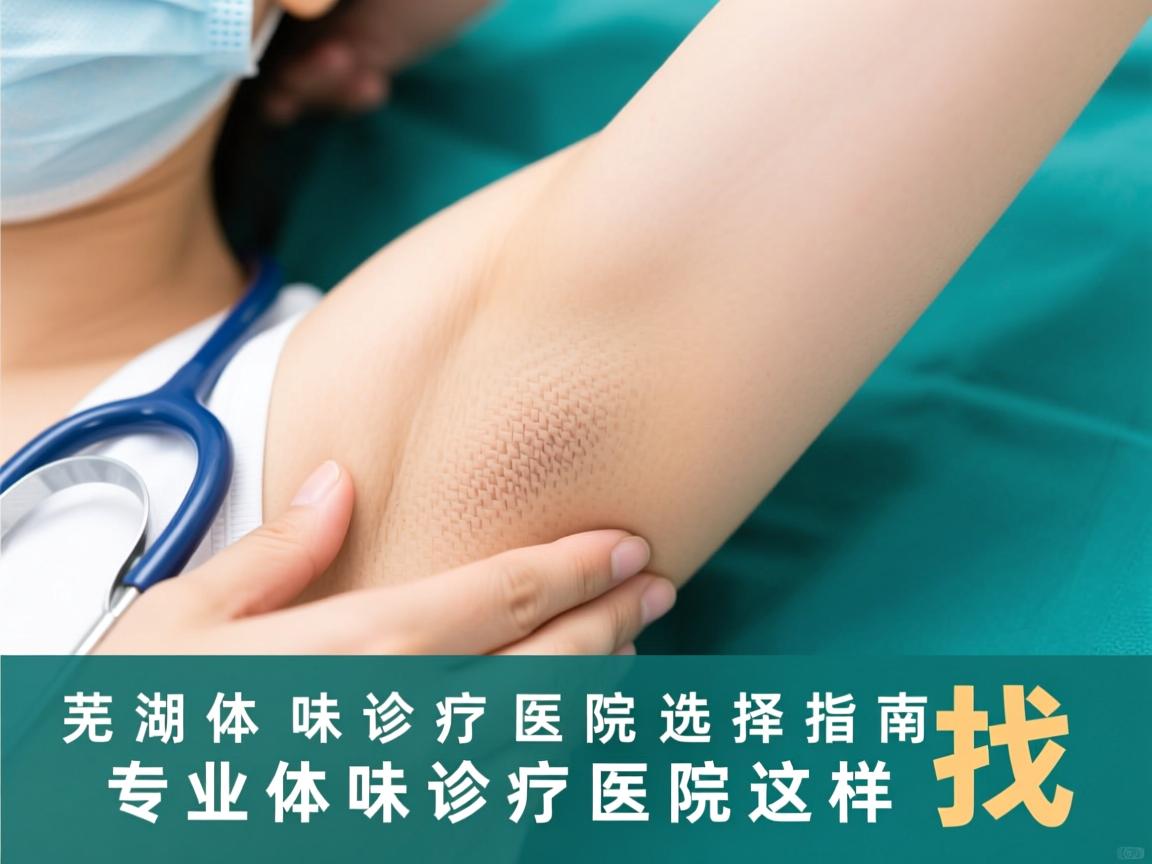 芜湖体味诊疗医院选择指南,专业体味诊疗医院这样找 芜湖体味诊疗医院选择指南,专业体味诊疗医院这样找