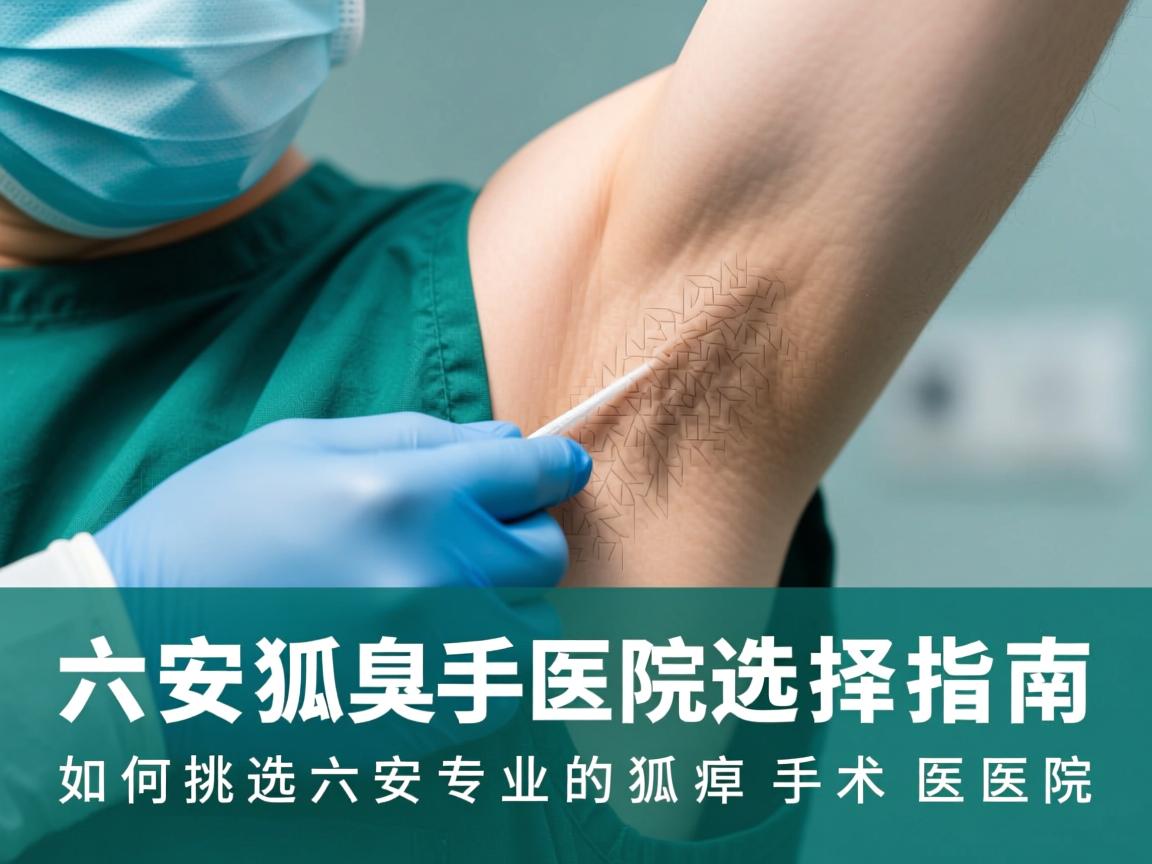 六安狐臭手术医院选择指南,如何挑选六安专业的狐臭手术医院 六安狐臭手术医院选择指南,如何挑选六安专业的狐臭手术医院