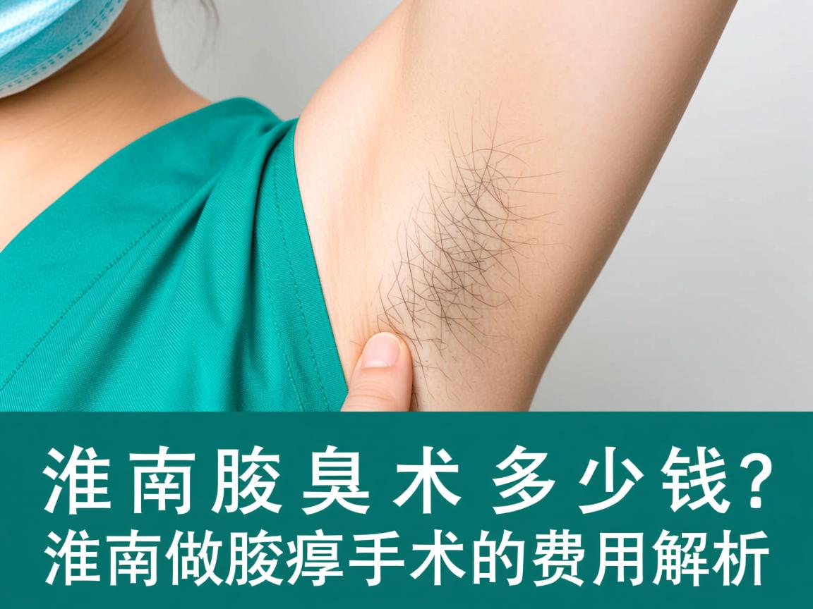 淮南腋臭手术多少钱?淮南做腋臭手术的费用解析 淮南腋臭手术多少钱?淮南做腋臭手术的费用解析