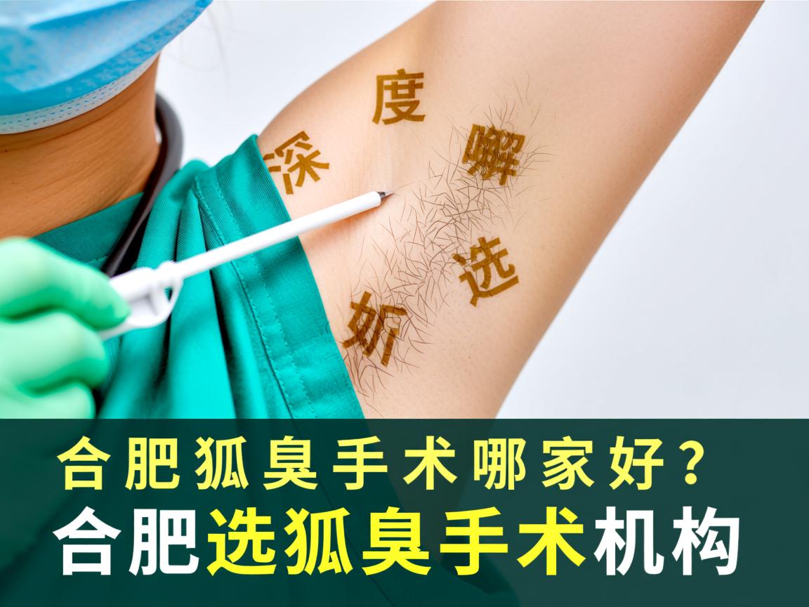 合肥狐臭手术哪家好?深度解析如何选择好的合肥狐臭手术机构 合肥狐臭手术哪家好?深度解析如何选择好的合肥狐臭手术机构