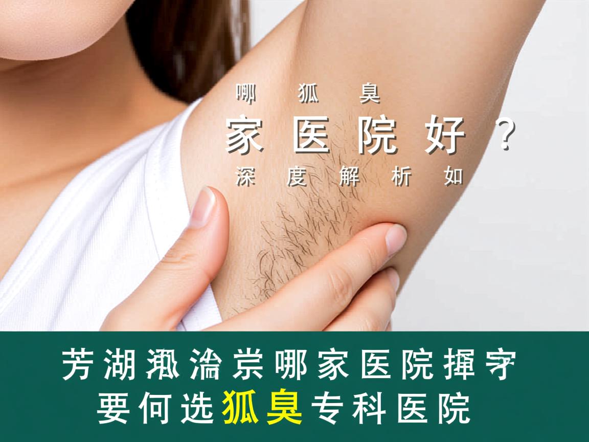 芜湖治狐臭哪家医院好?深度解析如何选择狐臭专科医院 芜湖治狐臭哪家医院好?深度解析如何选择狐臭专科医院