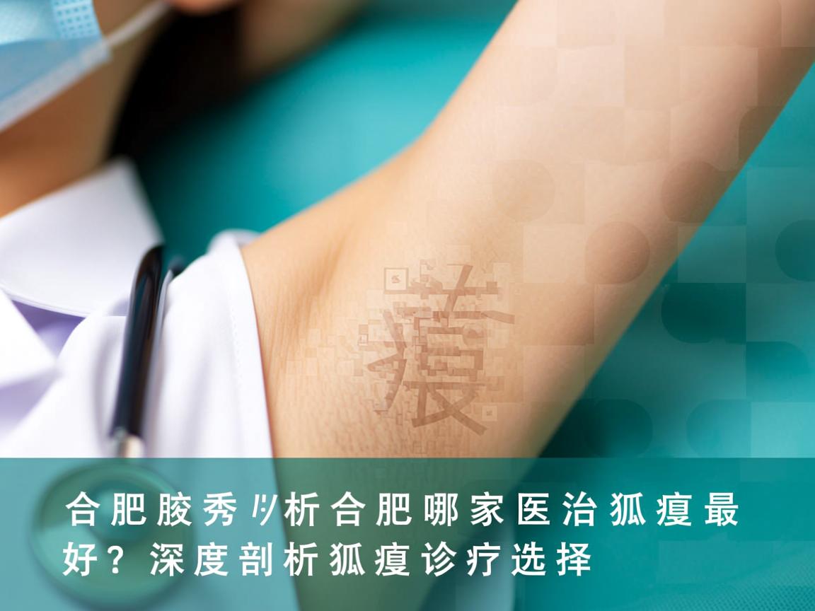 合肥腋秀解析,合肥哪家医院治狐臭最好?深度剖析狐臭诊疗选择 合肥腋秀解析,合肥哪家医院治狐臭最好?深度剖析狐臭诊疗选择