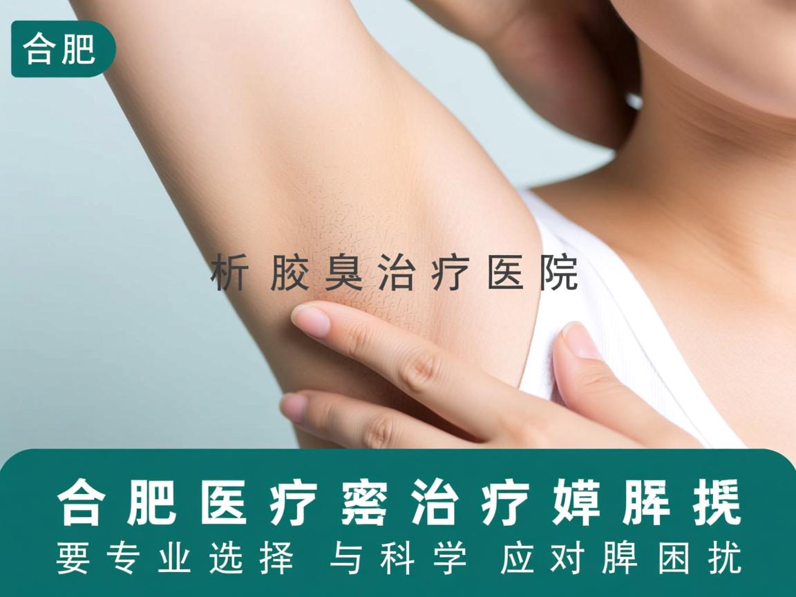 合肥腋臭治疗医院解析,专业选择与科学应对腋臭困扰 合肥腋臭治疗医院解析,专业选择与科学应对腋臭困扰