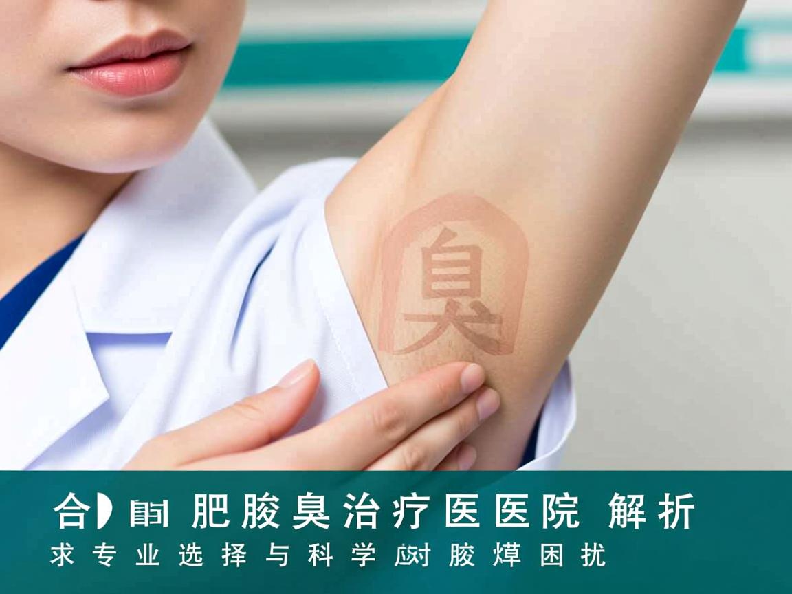 合肥腋臭治疗医院解析,专业选择与科学应对腋臭困扰 合肥腋臭治疗医院解析,专业选择与科学应对腋臭困扰