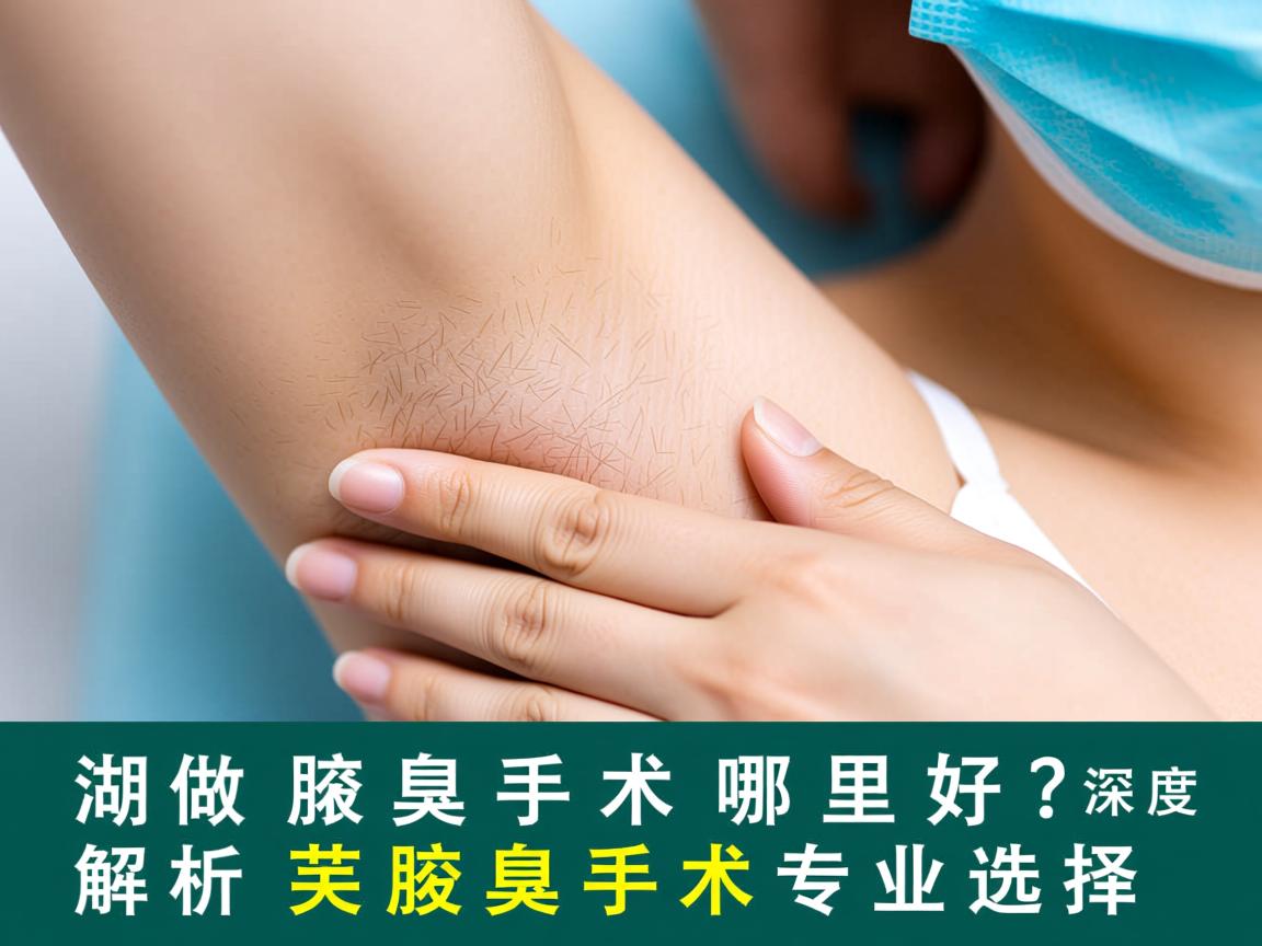 芜湖做腋臭手术哪里好?深度解析芜湖腋臭手术专业选择 芜湖做腋臭手术哪里好?深度解析芜湖腋臭手术专业选择