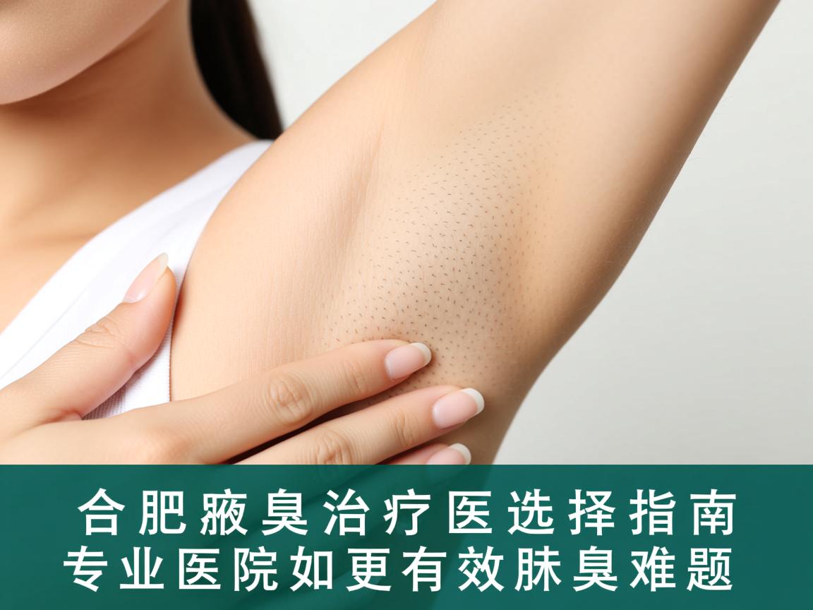 合肥腋臭治疗医院选择指南,专业医院如何更有效解决腋臭难题 合肥腋臭治疗医院选择指南,专业医院如何更有效解决腋臭难题