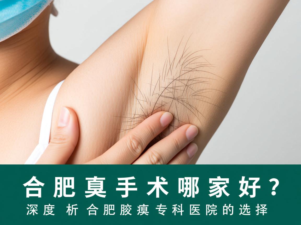 合肥腋臭手术哪家好？深度解析合肥腋臭专科医院的选择