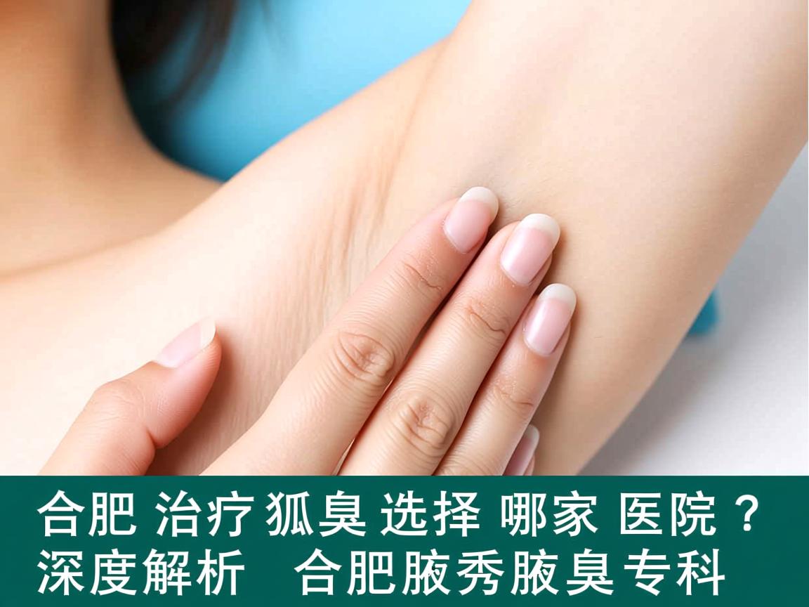 合肥治疗狐臭选择哪家医院？深度解析合肥腋秀腋臭专科