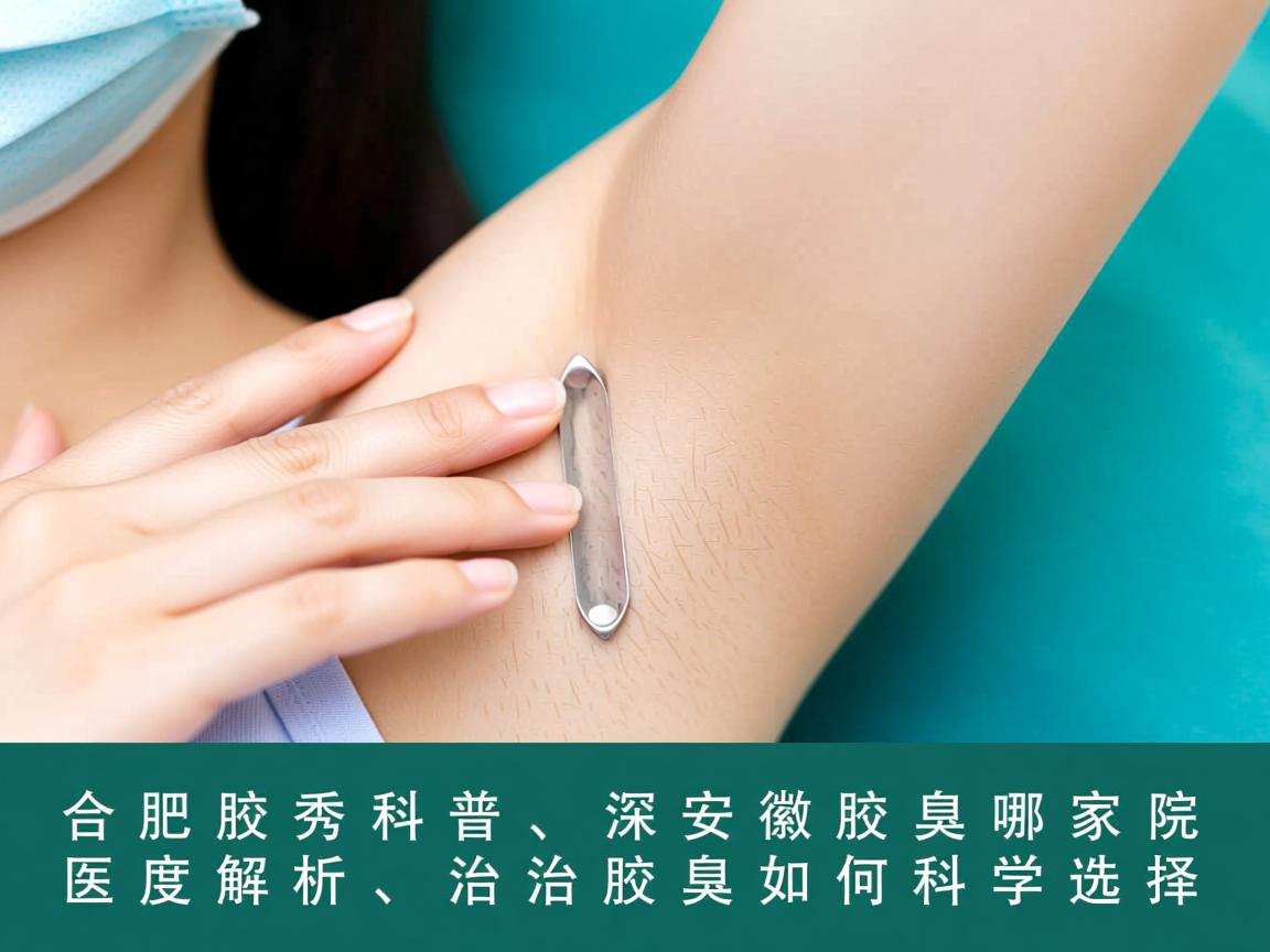 合肥腋秀科普，深度解析安徽治腋臭哪家医院好，治腋臭如何科学选择