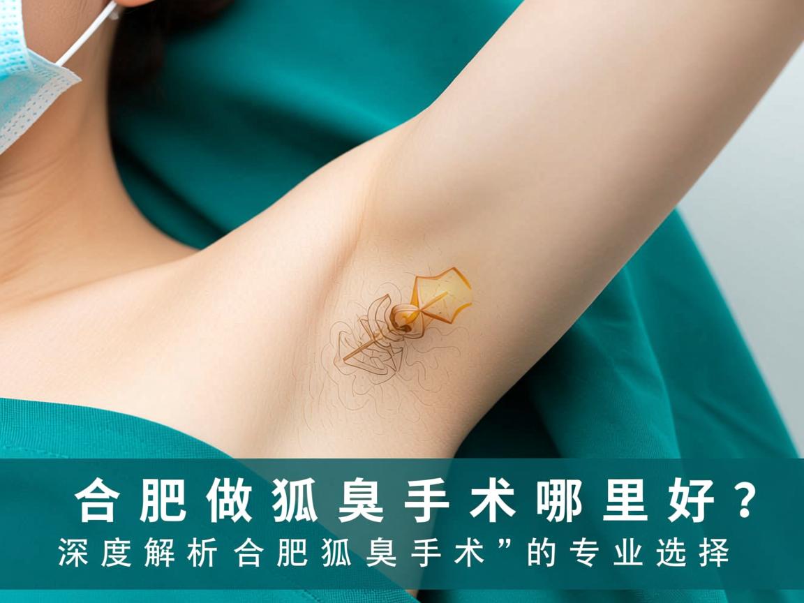 合肥做狐臭手术哪里好？深度解析合肥狐臭手术的专业选择