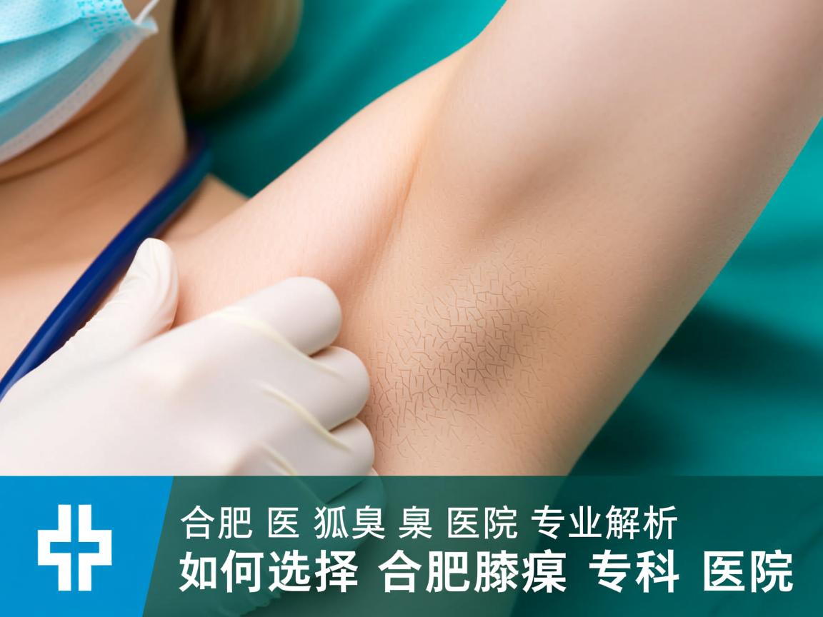 合肥医狐臭医院专业解析，如何选择合肥腋臭专科医院