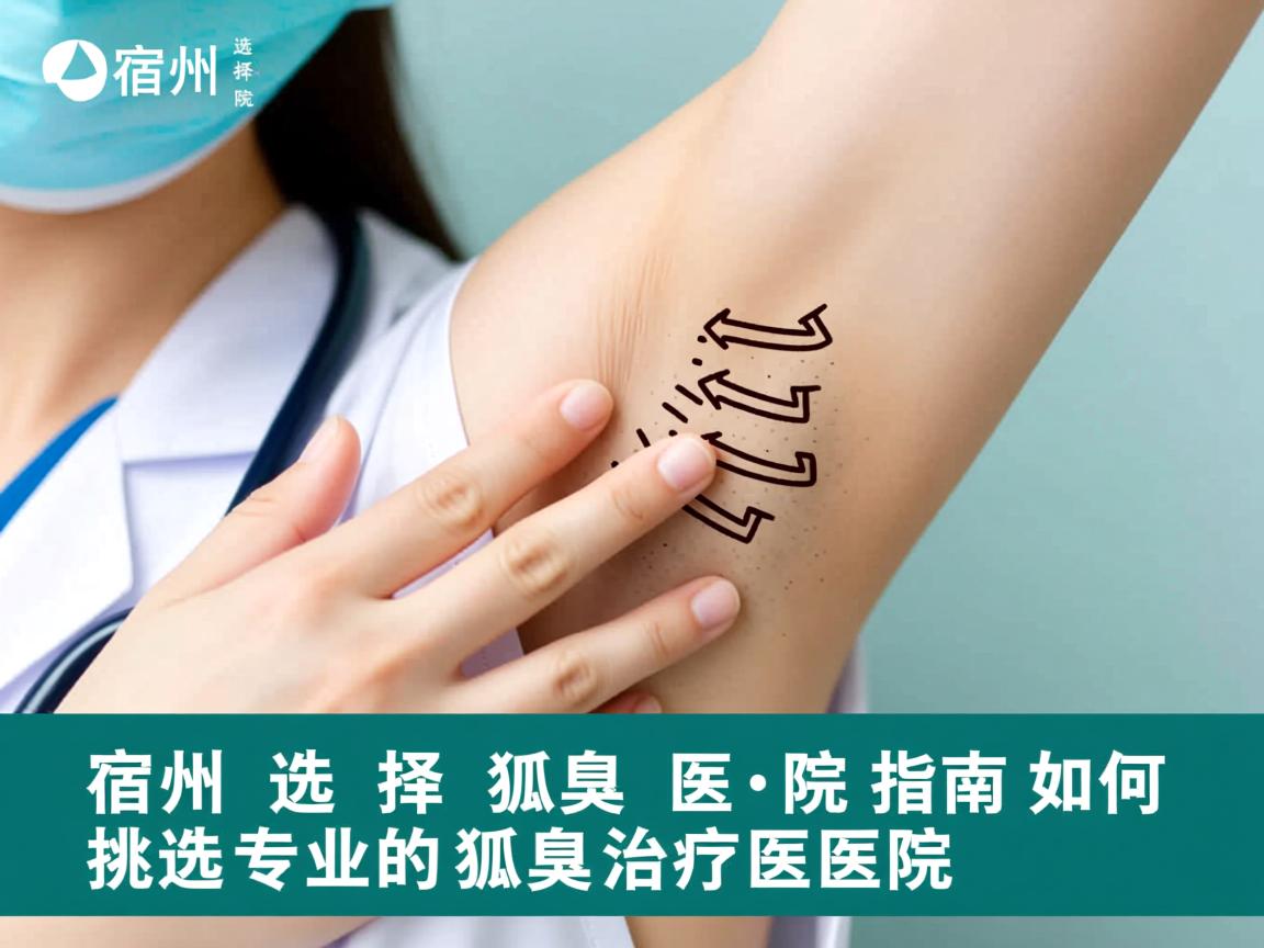 宿州选择狐臭医院指南,如何挑选专业的狐臭治疗医院 宿州选择狐臭医院指南,如何挑选专业的狐臭治疗医院