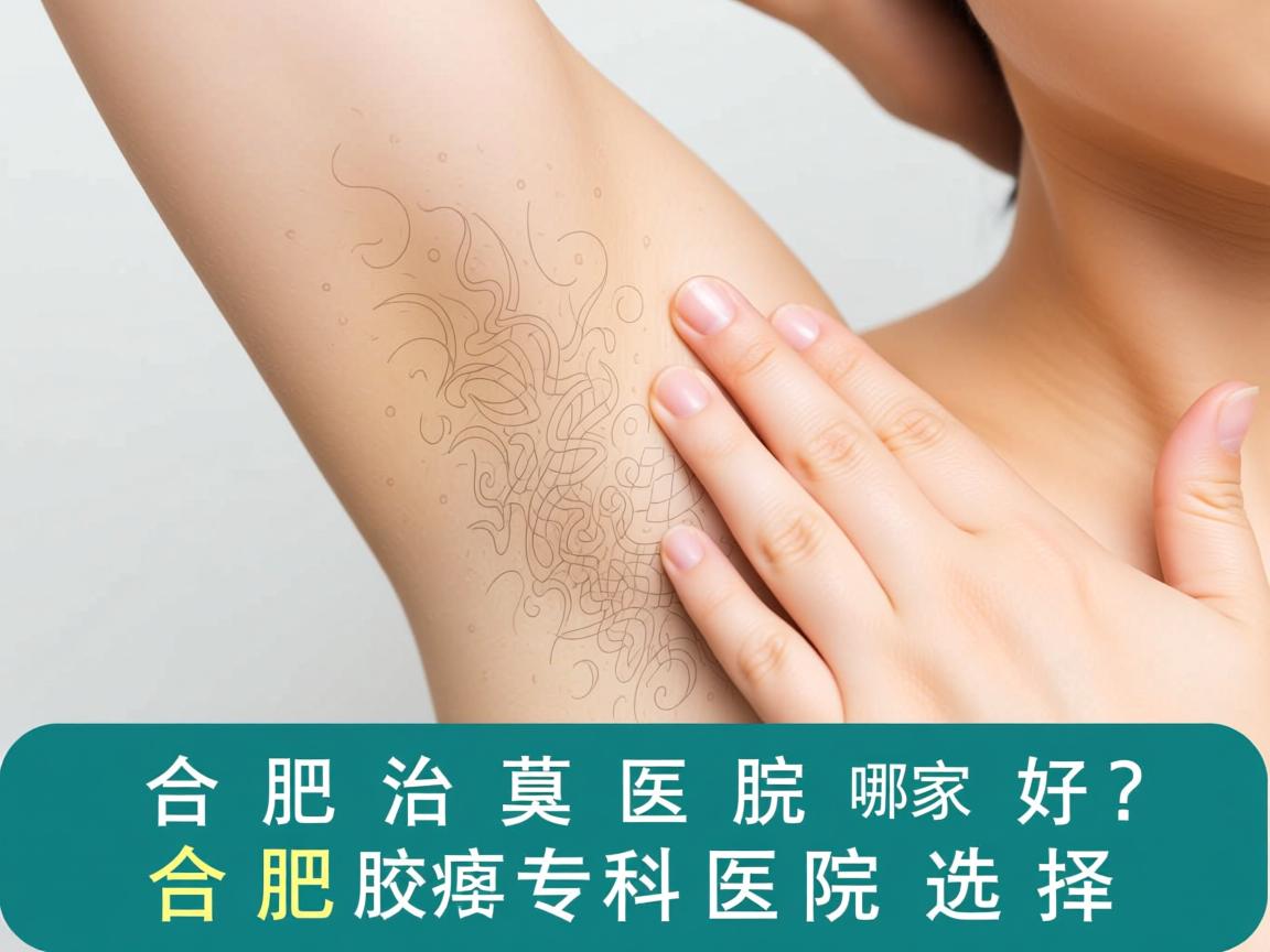 合肥治腋臭医院哪家好？深度解析合肥腋臭专科医院选择