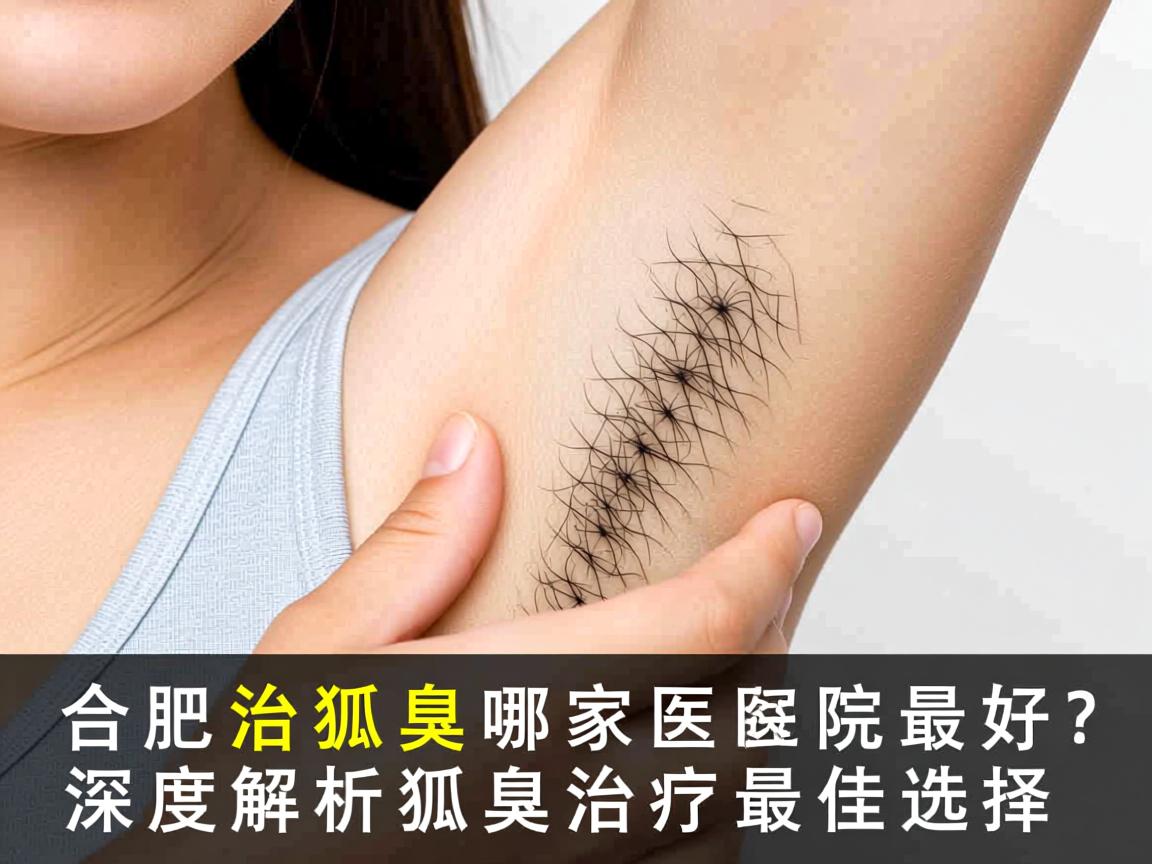 合肥治狐臭哪家医院最好？深度解析狐臭治疗最佳选择