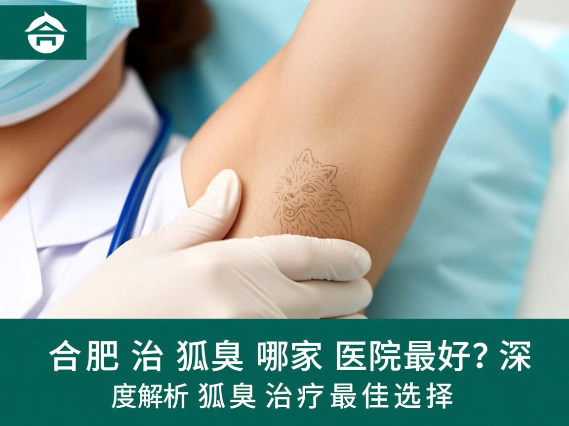 合肥治狐臭哪家医院最好？深度解析狐臭治疗最佳选择