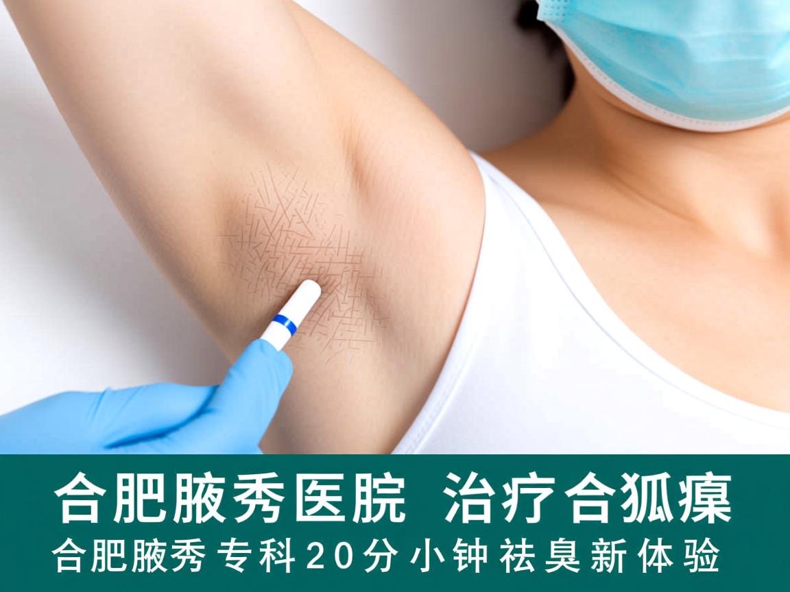合肥腋秀医院治疗狐臭 合肥腋秀专科20分钟祛臭新体验