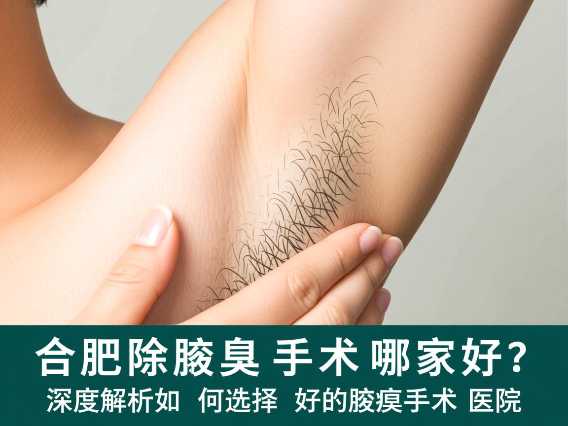 合肥除腋臭手术哪家好?深度解析如何选择好的腋臭手术医院 合肥除腋臭手术哪家好?深度解析如何选择好的腋臭手术医院