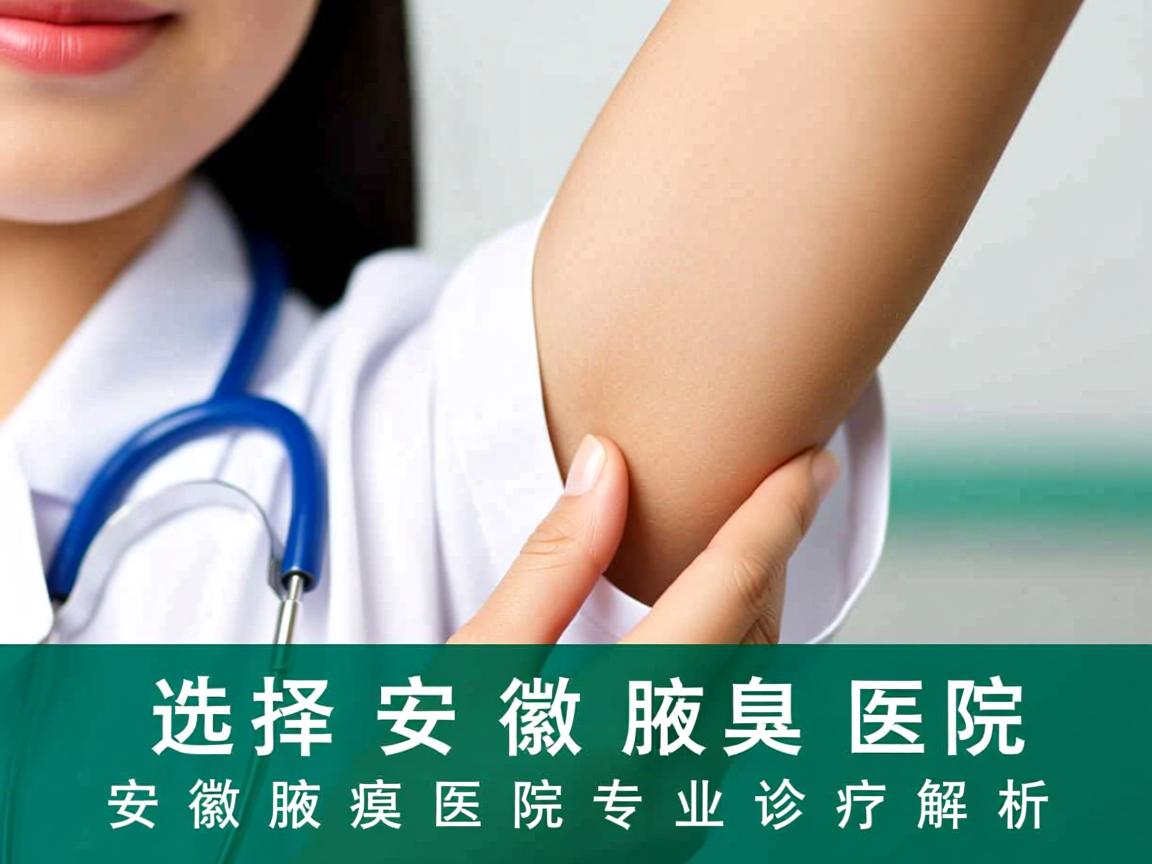 选择安徽腋臭医院，安徽腋臭医院专业诊疗解析