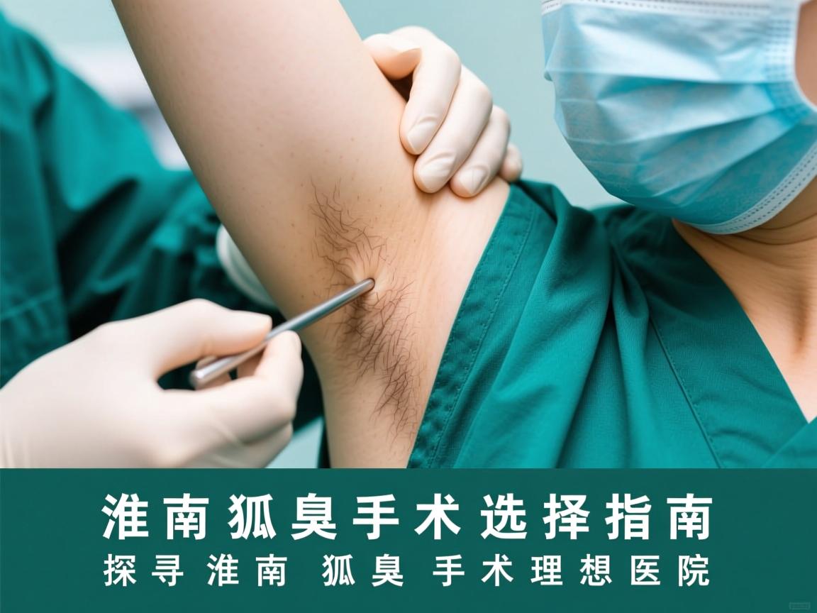 淮南狐臭手术选择指南，探寻淮南狐臭手术理想医院
