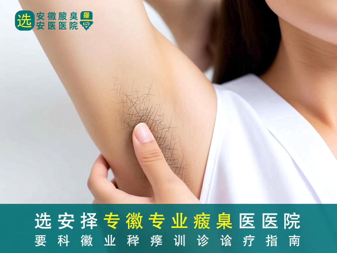 选择安徽腋臭医院，安徽专业腋臭医院的科学诊疗指南